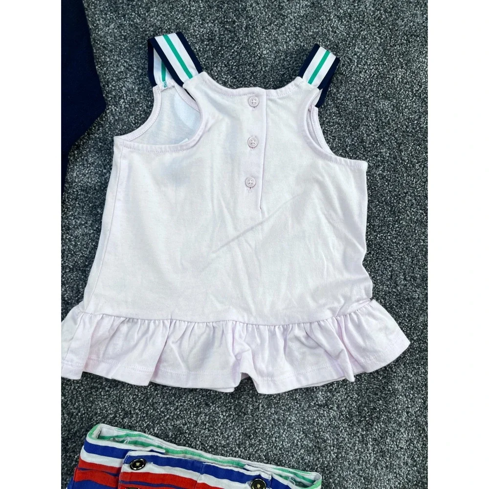 Girls Lot 4 Size 3 Janie Jack shirt, shorts, pants, sweater‎